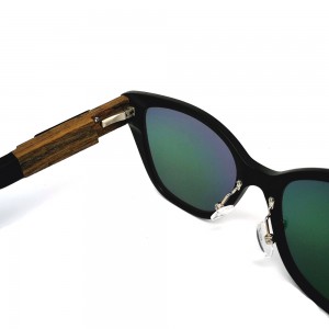 XY008 Rökande solglasögon Acetat med premium handgjord träacetat och trä Finaste designermaterial