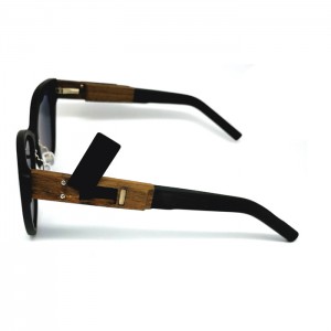 XY008 Kuřácké sluneční brýle acetát s dřevěným prémiovým ručně vyráběným acetátem a dřevem Nejlepší designový materiál