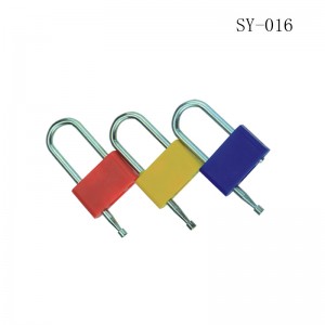 Custom padlock seal padlock security seal for cash bag SY-016