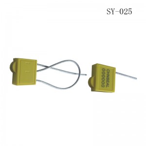 High Security Cable Plastic Seal /Mechanical Seal Supplier Price SY-025