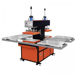 Digital 3D Fabric Leather Four Station Embossing Machine
