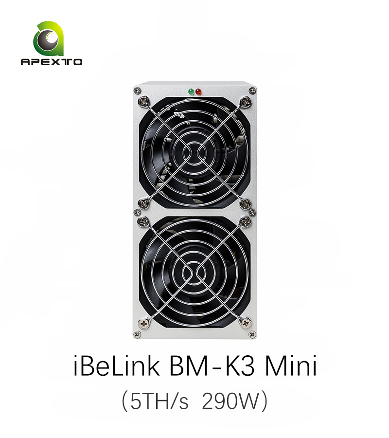 iBelink BM-K3 Mini 5TH/s 290W 3.5TH/s 170W Mining Kadena अल्गोरिदम क्रिप्टोकरन्सी KDA Asic Miners घरच्या वापरासाठी सायलेंट