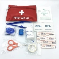 Set de kits de primeiros auxilios médicos ao aire libre de emerxencia con ISO, CE da FDA
