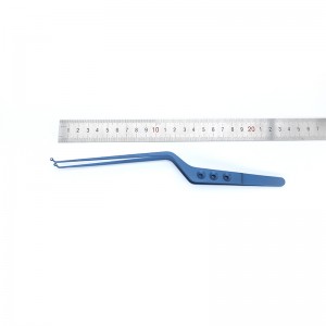 Yasargil Titanium Jacobson Micro Scissors Ножици за неврохирургија во бајонет стил