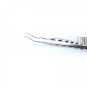 Лимс форцепс со 1×2 заби за држење и врзувачка платформа и опашка со склерален маркер