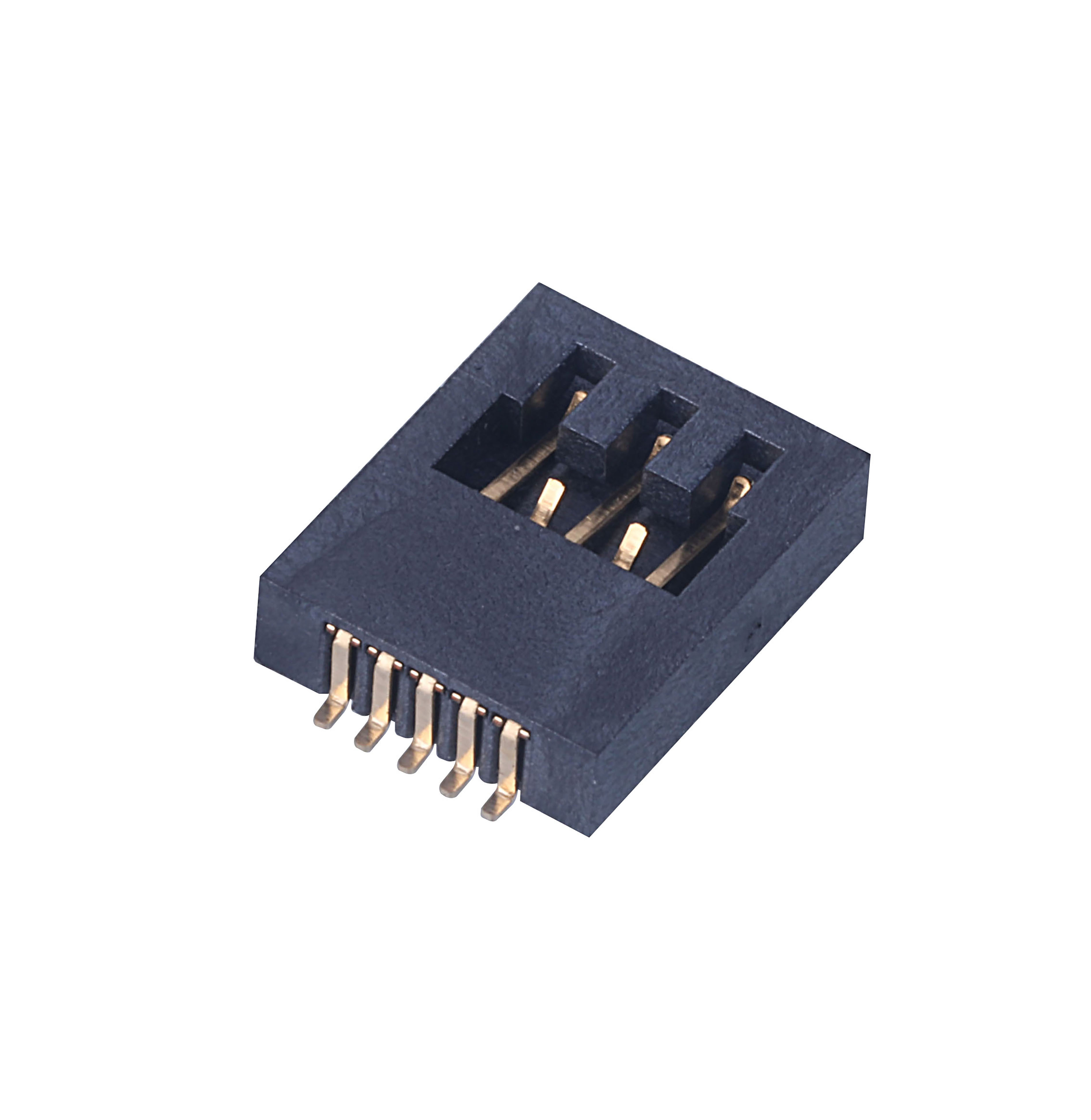 GP04C-06200STRIP SOCKET CONNECTOR 5P H=2.5 with post for Blood Gluecose meter Imej Pilihan