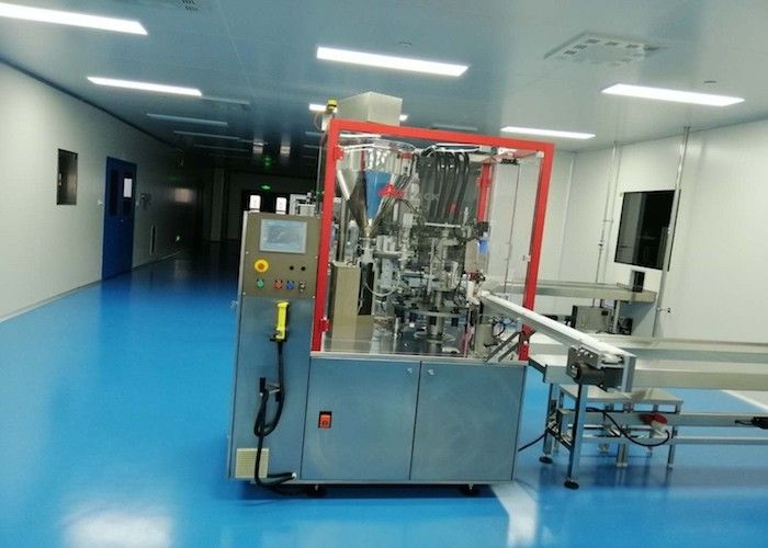 Durable Cosmetic Cream Filling Machine , Cosmetic Packaging Equipment 12 Stations