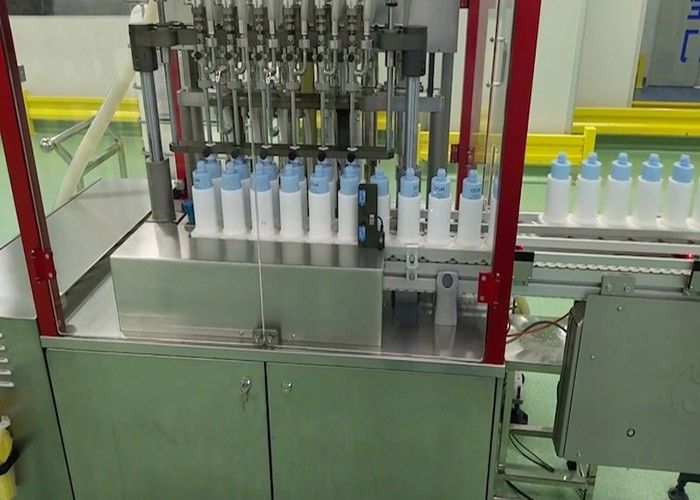 Intermittent Automatic Filling And Capping Machine Compress Wipper Screw Capping