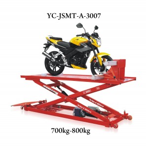 YC-JSMT-A-3007 Motocicletta elevatore a forbice 500kg 700kg 800 Kg