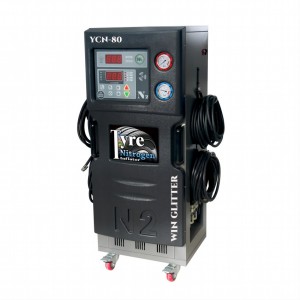 Machine portative de gonfleur de pneu d'azote de générateur d'azote d'inflation YCN80