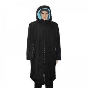 Swimming parka Customized windproof at warm insulation