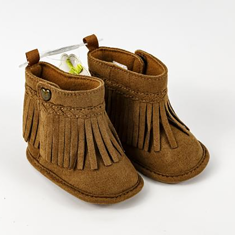 موسم سرما کے گرم چھوٹے پیارے نرم فلفی بیبی ہاؤس گرل کے جوتے کے جوتے نمایاں تصویر