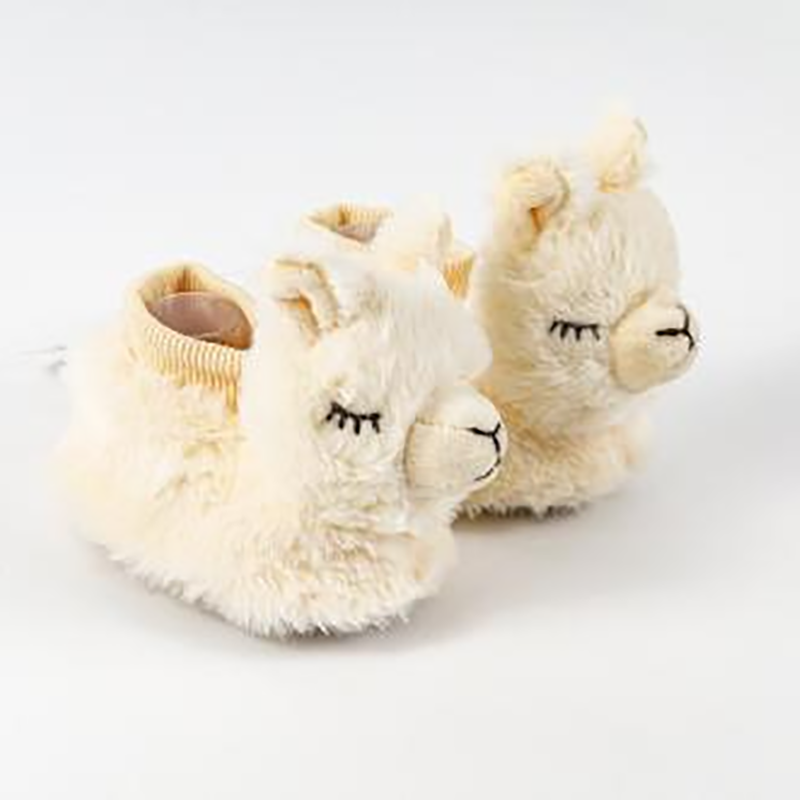 Unisex ဖက်ရှင် ဆောင်းရာသီ နွေးထွေးသော နေအိမ် ချစ်စရာ တိရိစ္ဆာန် ဖိနပ်များ