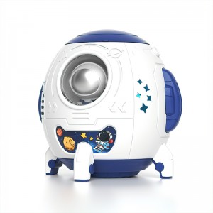 10-Loch-Seifenblasenmaschine, LED-Licht, für Kinder, automatische Seifenblasenmaschine, Rakete, Blasenform, Blasenmacher, elektrisches Outdoor-Spielzeug, Kindergeschenk