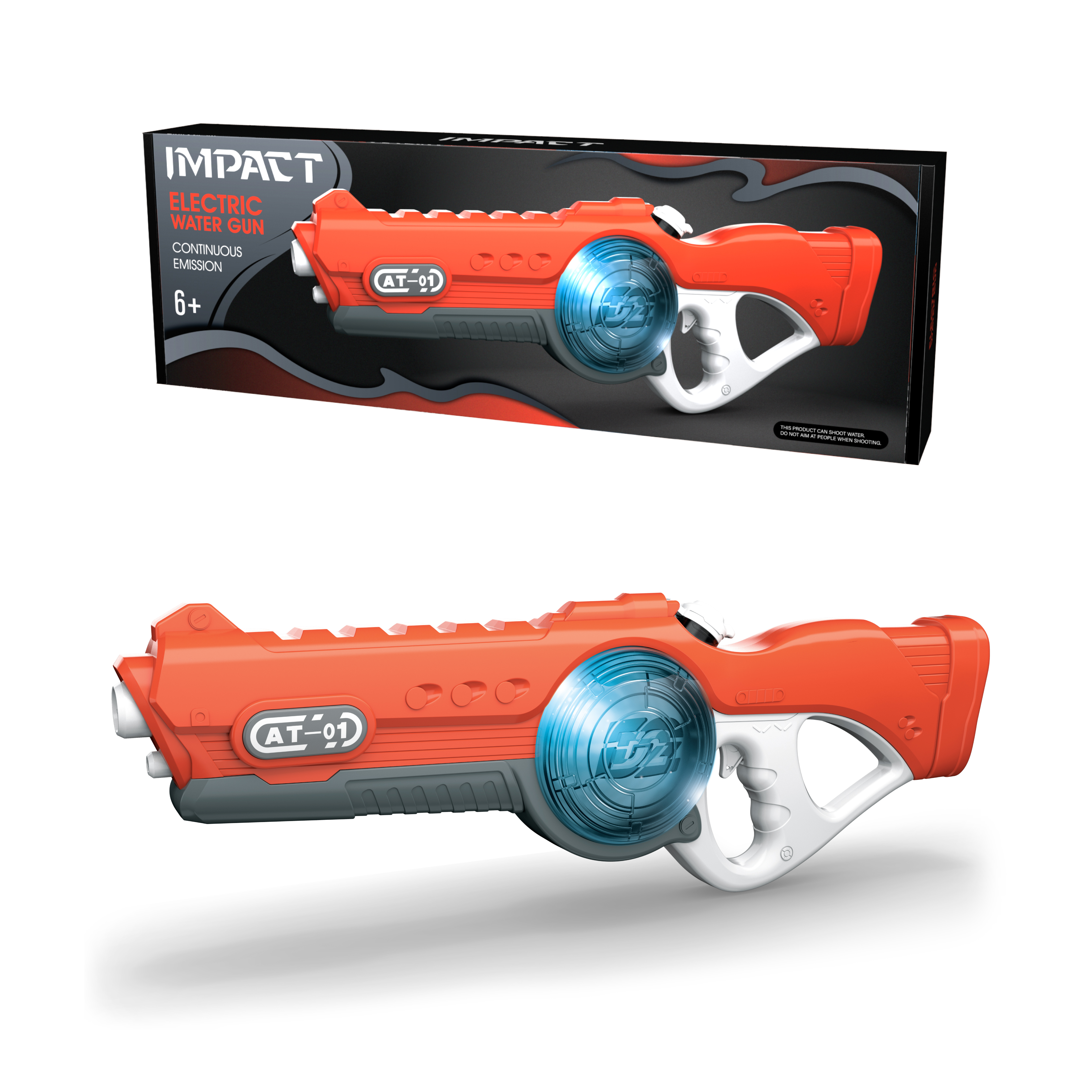 אקדח מים חשמלי למבוגרים וילדים - צעצועי חוץ בקיץ