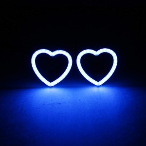 RGB /RGBW Chasing Led Milky Heart Halos pro světlomet