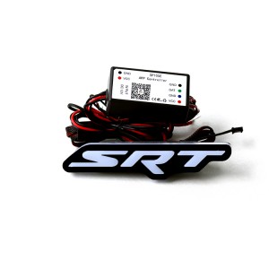 RVB RGBW Chasing Color SRT Badge SRT Logo pour Dodge/Chrysler/Jeep Mopar SRT