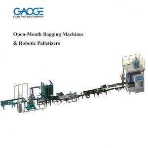 Automatic Granule Open Mouth Bagging Machine Packing Line