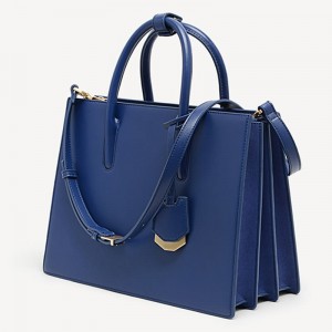 Custom Women Smooth Leather Office Satchel Handbag Bag