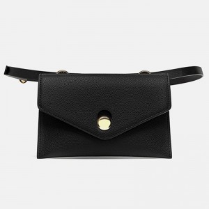 Custom Vegan Leather Envelope Fanny Pack Women Belt Bag Supplier