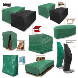 Outdoor furniture protective cover storage BBQ cover, piscina operculum, sella ac mensa cover