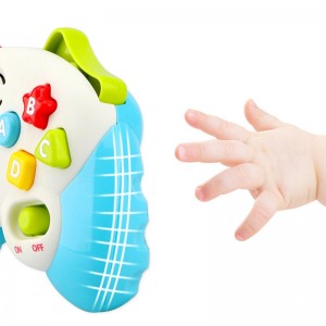 Csecsemők szenzoros stimuláló fejlesztő játékok Montessori oktató csecsemő- és kisgyermekjátékok fénnyel és zenével