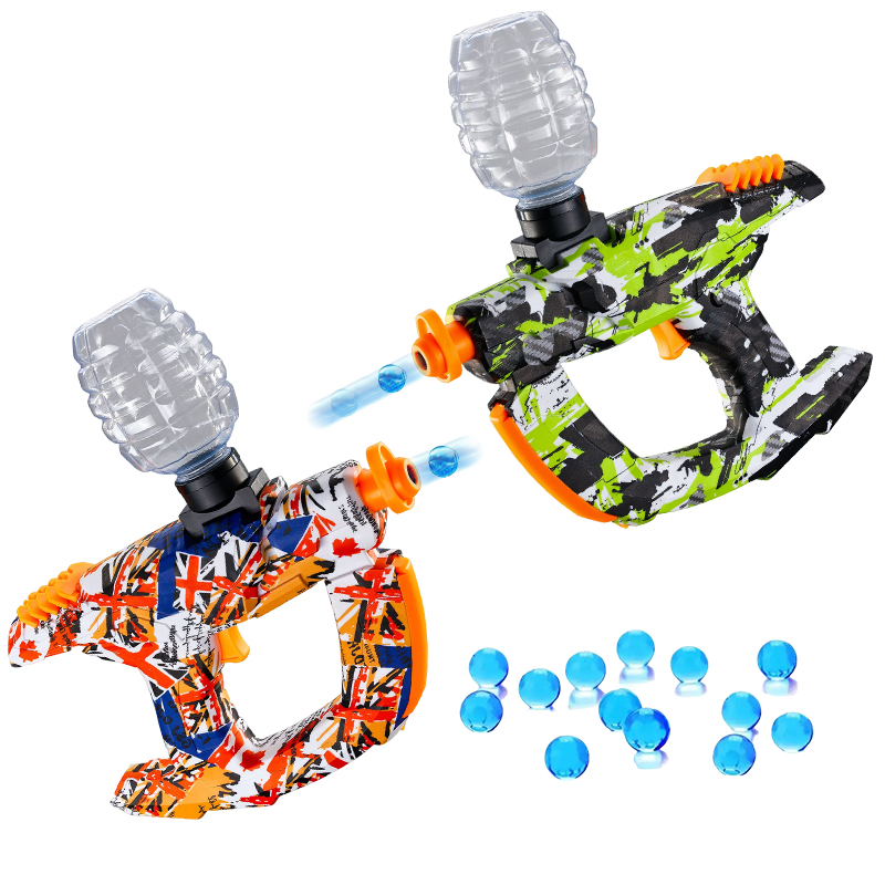 Летний уличный электрический брызги водяного геля, шариковый бластер, игрушка на батарейках, автоматический пистолет с водяными шариками, игрушки для детей