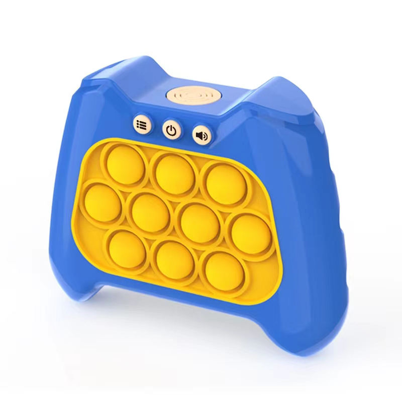 Сенсорный пузырь для снятия стресса, быстрые игрушки-поп-игрушки для детей, тренировка реактивности, подсветка, электронная игровая консоль с ручкой, игрушки