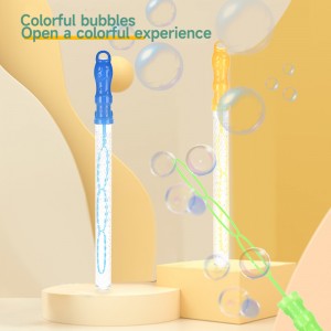 Nagykereskedelmi nyári szabadtéri műanyag szappanos víz buborékos buborék esküvői óriás buborékfújó pálcajáték gyerekeknek
