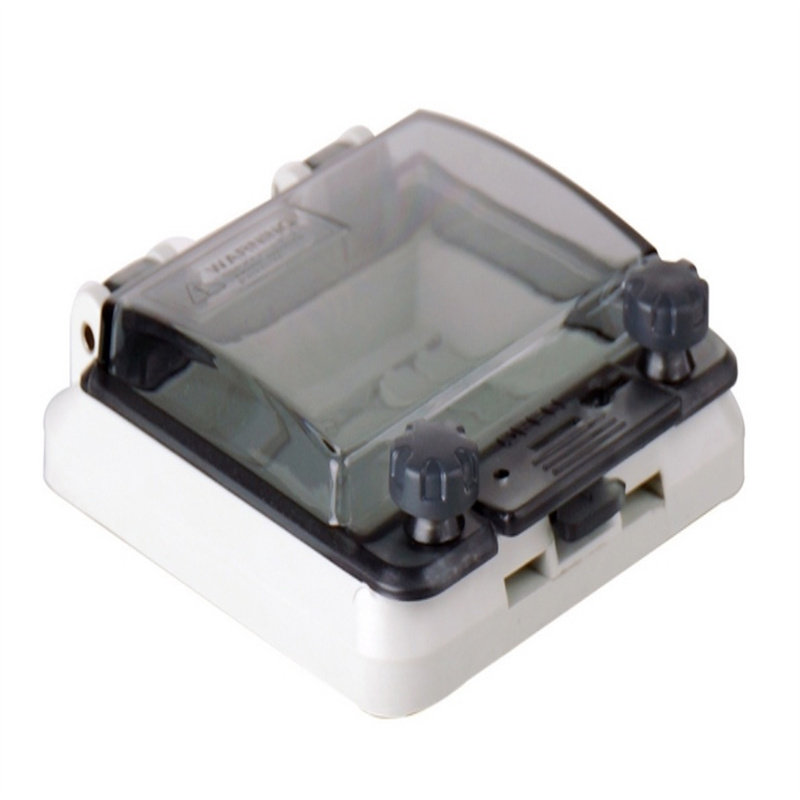 Baiyear Plastic junction box weatherproof ໂປ່ງໃສປ້ອງກັນປ່ອງຢ້ຽມໄຟຟ້າ IP67 ໂປ່ງໃສປ້ອງກັນປ່ອງຢ້ຽມ hood