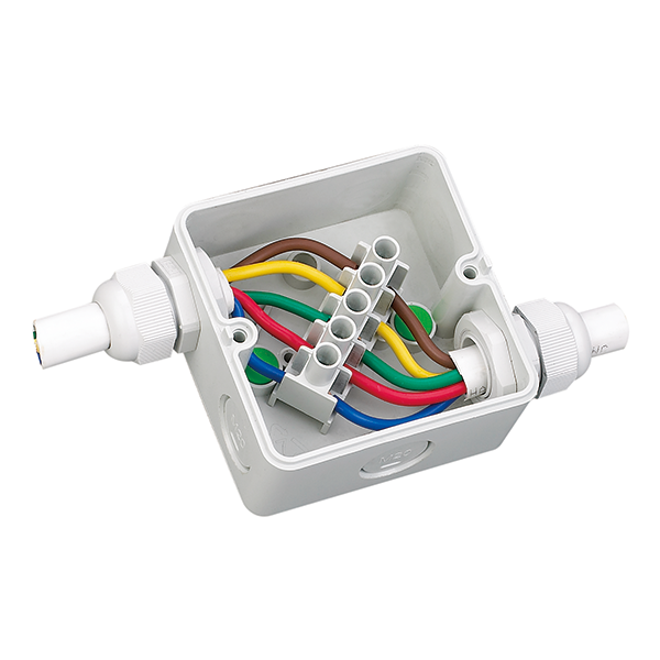 Hộp nối: Vật liệu PC cho hệ thống dây điện công nghiệp, kết nối đầu cuối và thiết bị liên lạc