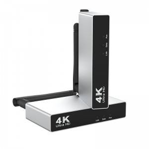 Ultra Long-Range Wireless 4K HDMI Extender Transmitter နှင့် Receiver Kit အထိ 656 ပေ