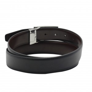 Timeless Leather Belt with Minimalistic Design 30-23243