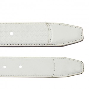 Leather Belt with Intricate Cut-Out Design 35-18562