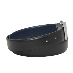 Embossed Reversible Belt with Intricate Details 35-23173