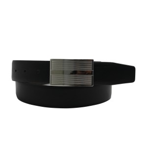 Reversible Belt with a Plaid Design for a Preppy Look 35-23277