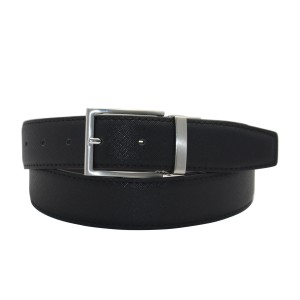 Double Buckle Reversible Belt for a Statement Piece 35-23278