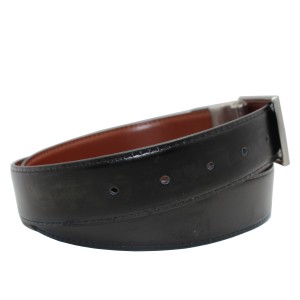 Reversible Belt with a Striped Design for a Nautical Style 35-23299