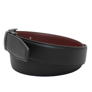 Wide Fabric Reversible Belt with Tassels 35-23308