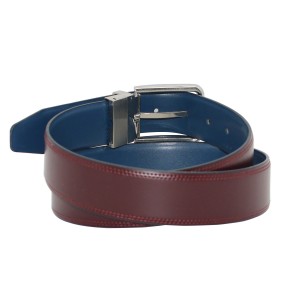 Reversible Belt with a Woven Design for a Textured Finish 35-23422