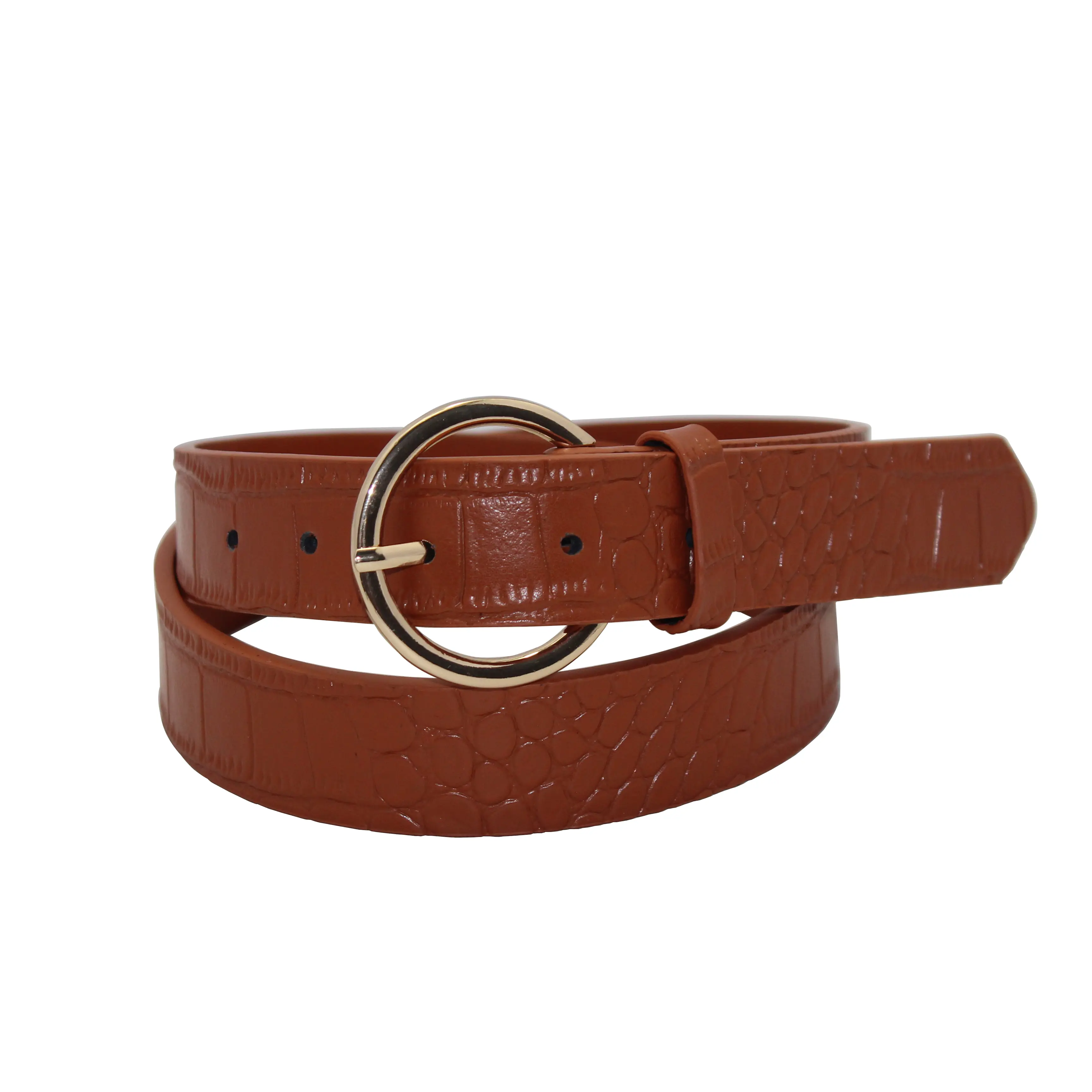 Elevate Your Style With Red Brown Women’s Belt – Item Number: 30-23645