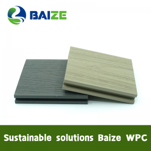 Holle crack-resistant Co-Extrusion WPC Decking
