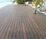 Custom Real Wooden Bamboo Deck Tiles 1220 Kg/M³ Density 18mm Thickness