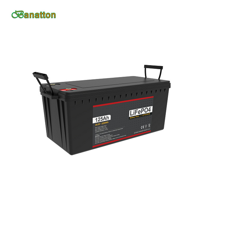 Banatton Lifepo4 Lithium Battery Pack 24v 25.6v 100ah 150ah 200ah ho an'ny rafitra herinaratra elektrika