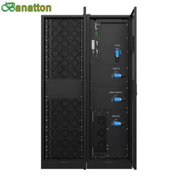 Banatton IP20 İnternet Məlumat Mərkəzi üçün 20kva-dan 300Kva-a qədər onlayn modul UPS
