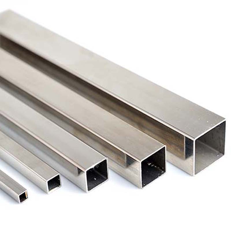 Gran oferta de tubos rectangulares redondos de aceiro inoxidable para a industria da decoración