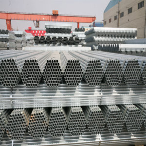 China Hochwertige verzinkte Stahlrohre für Bauarbeiten