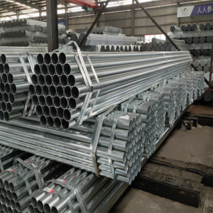 China High Quality Galvanized Steel Pipes Para sa Construction Works