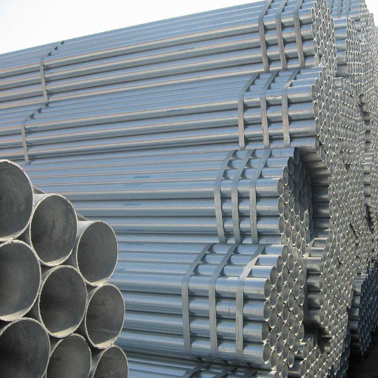 Tubos de aceiro galvanizado de alta calidade en China para obras de construción