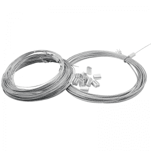 6*12+7FC Galvanized steel wire rope 3-12 mm